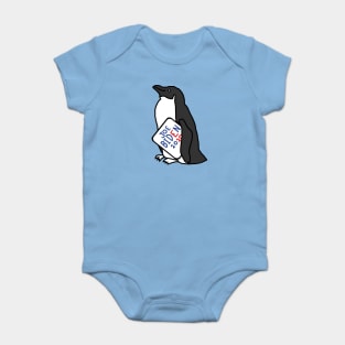 Penguin with Joe Biden 2020 Sign Baby Bodysuit